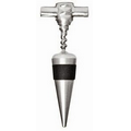Classico Solid Stainless Steel Pocket Corkscrew Top Bottle Stopper
